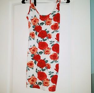Flower Tank Dress